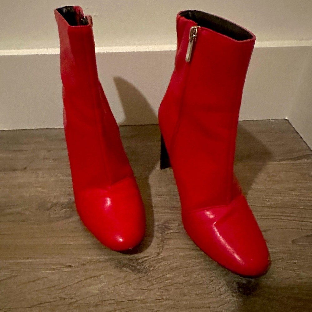 Red Booties - a new day (target brand)